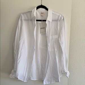 Pact Womens Organic Cotton White Shirt